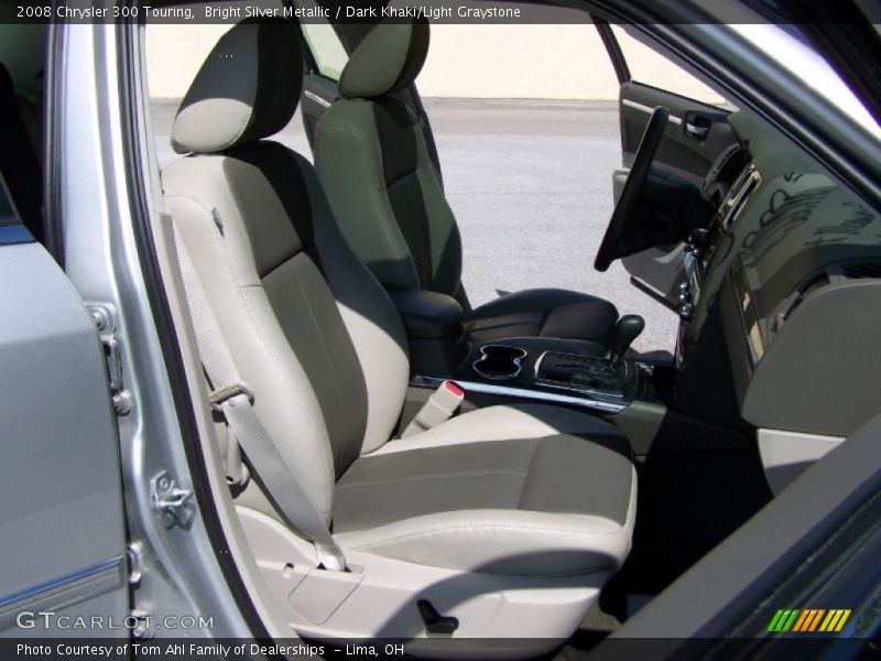 Bright Silver Metallic / Dark Khaki/Light Graystone 2008 Chrysler 300 Touring