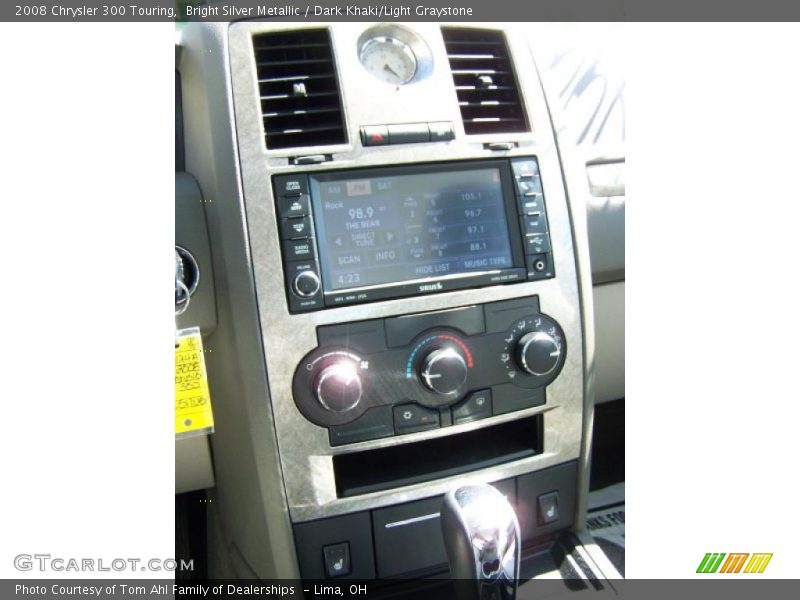 Bright Silver Metallic / Dark Khaki/Light Graystone 2008 Chrysler 300 Touring
