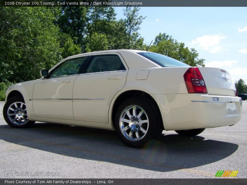 Cool Vanilla White / Dark Khaki/Light Graystone 2008 Chrysler 300 Touring