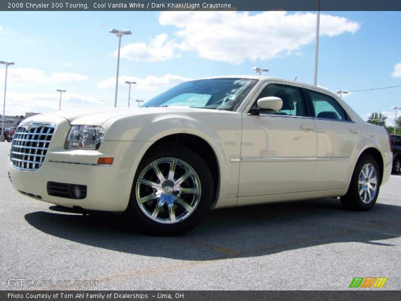 Cool Vanilla White / Dark Khaki/Light Graystone 2008 Chrysler 300 Touring