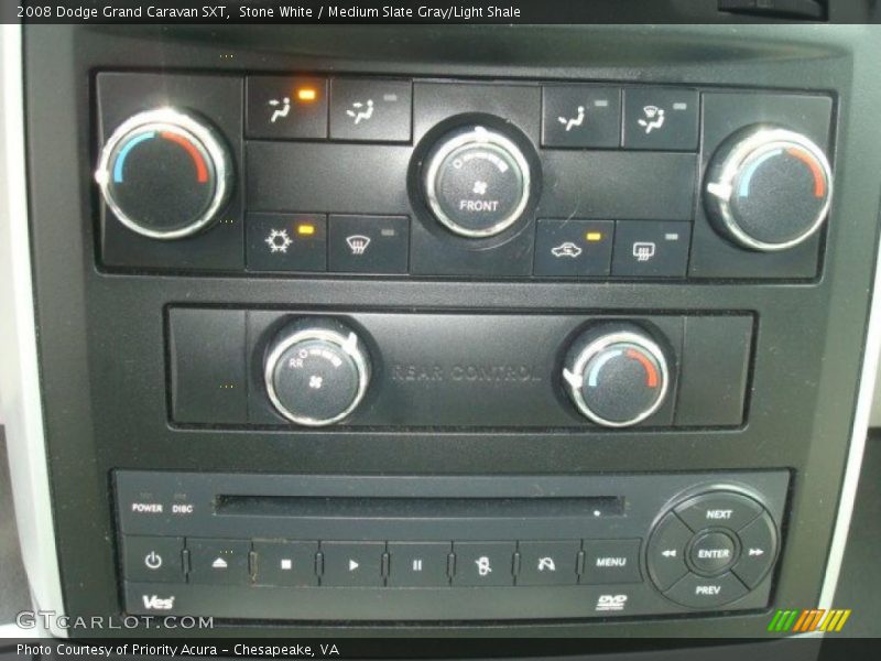 Stone White / Medium Slate Gray/Light Shale 2008 Dodge Grand Caravan SXT