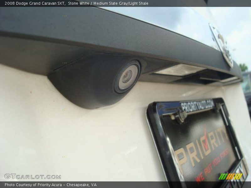 Stone White / Medium Slate Gray/Light Shale 2008 Dodge Grand Caravan SXT