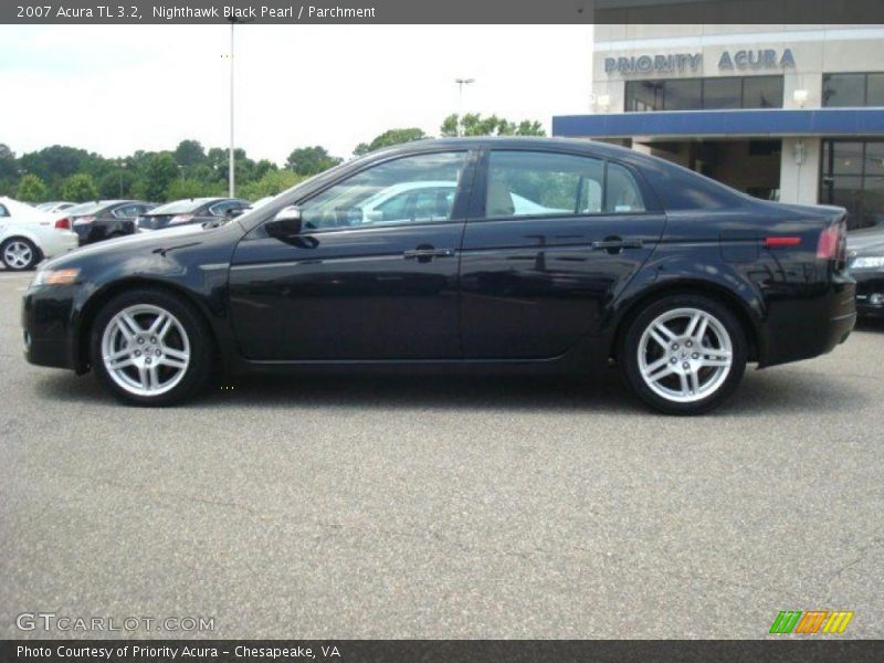 Nighthawk Black Pearl / Parchment 2007 Acura TL 3.2