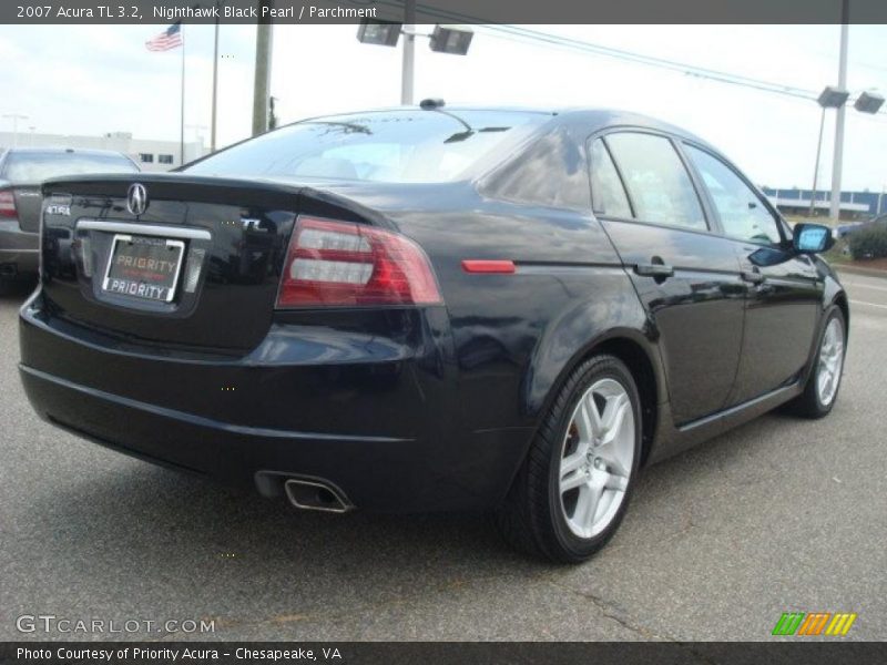 Nighthawk Black Pearl / Parchment 2007 Acura TL 3.2