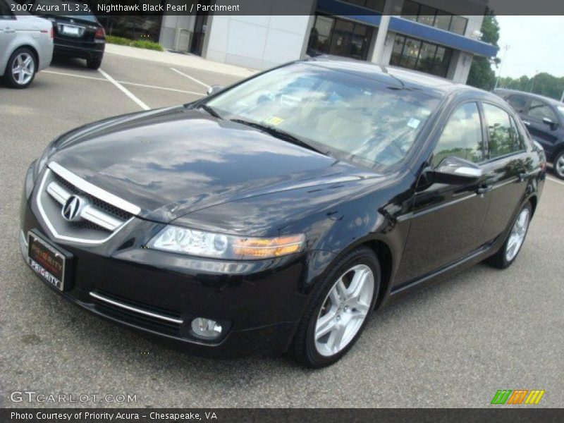 Nighthawk Black Pearl / Parchment 2007 Acura TL 3.2