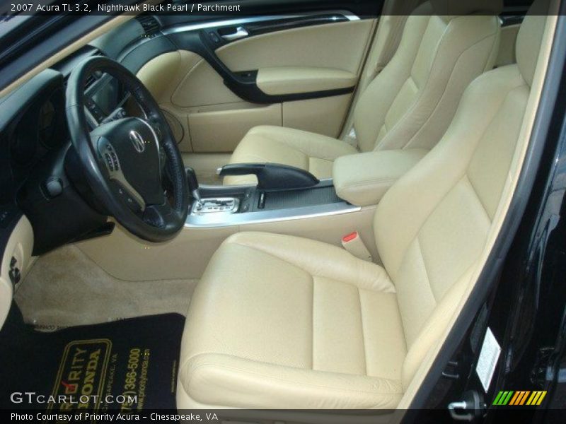 Nighthawk Black Pearl / Parchment 2007 Acura TL 3.2