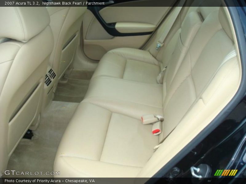 Nighthawk Black Pearl / Parchment 2007 Acura TL 3.2