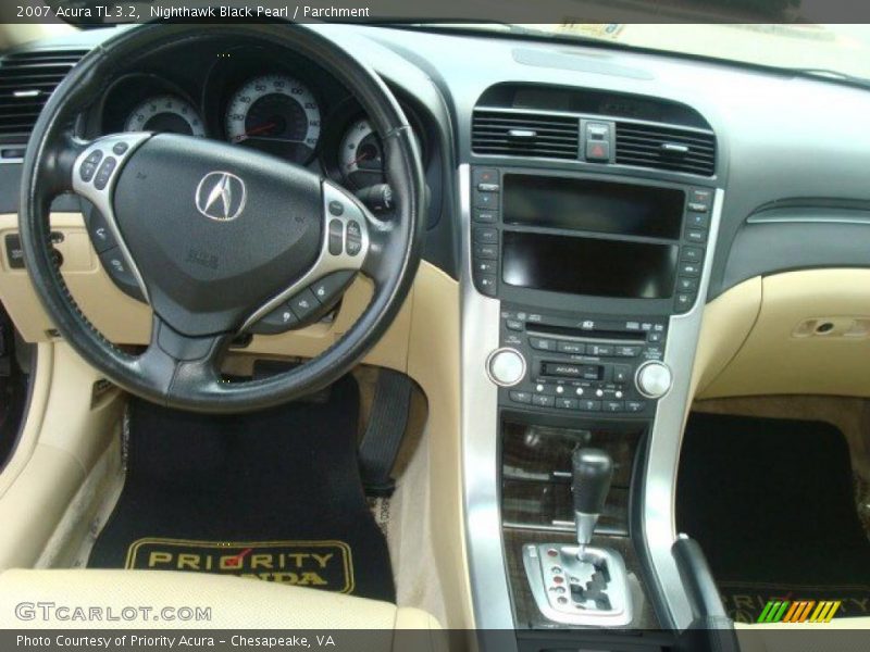 Nighthawk Black Pearl / Parchment 2007 Acura TL 3.2