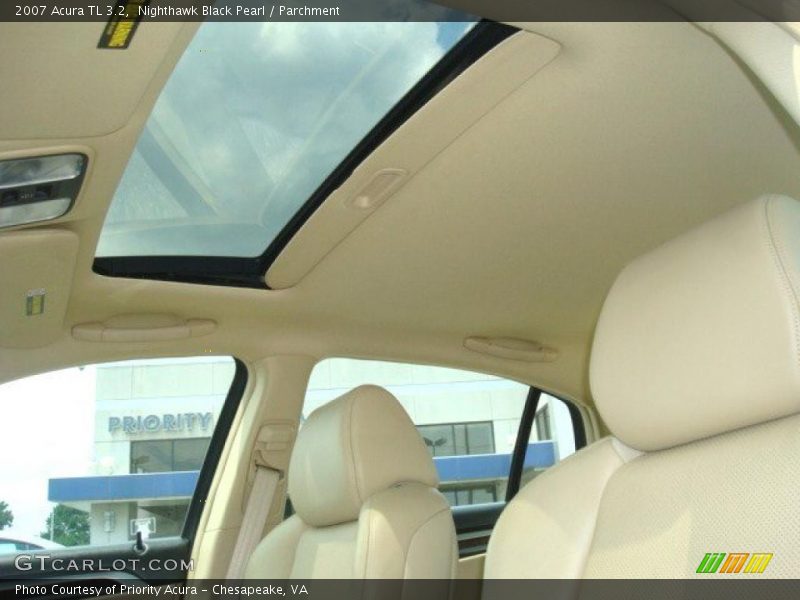 Nighthawk Black Pearl / Parchment 2007 Acura TL 3.2