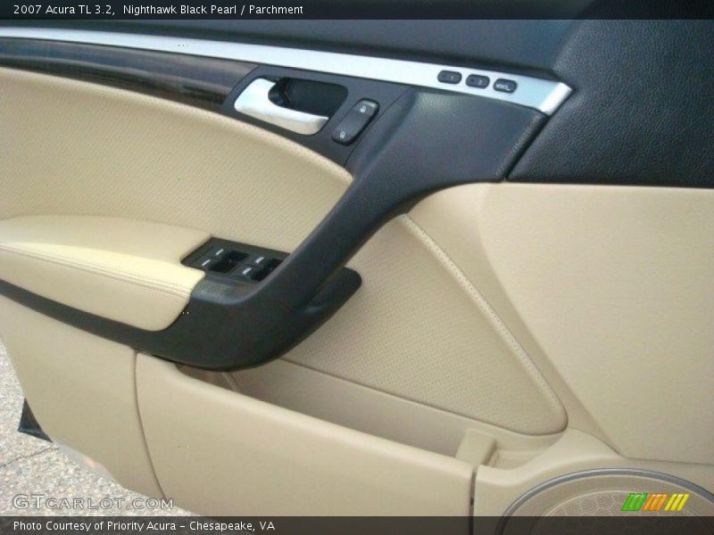 Nighthawk Black Pearl / Parchment 2007 Acura TL 3.2