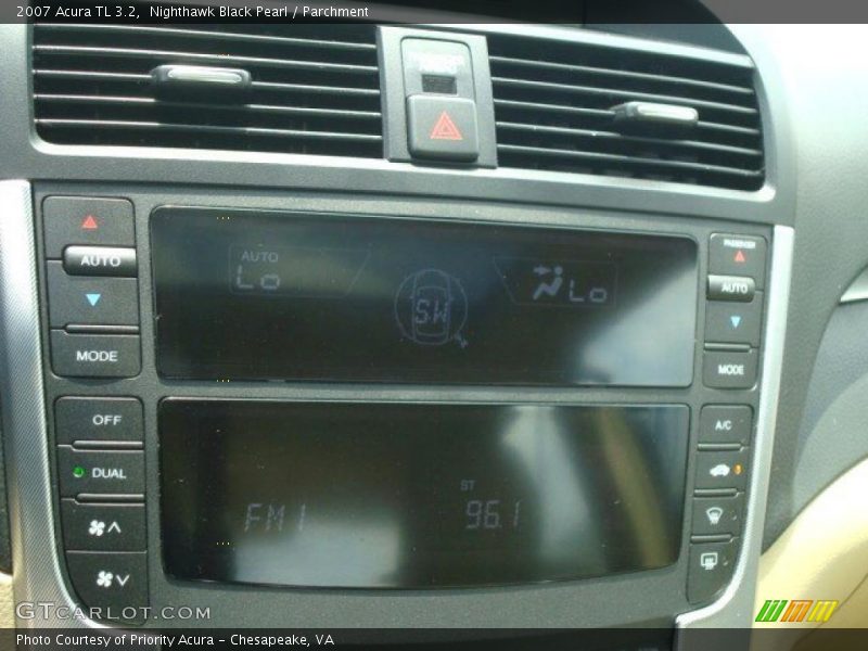 Nighthawk Black Pearl / Parchment 2007 Acura TL 3.2