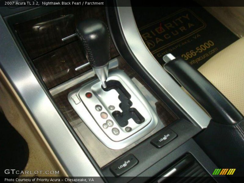 Nighthawk Black Pearl / Parchment 2007 Acura TL 3.2