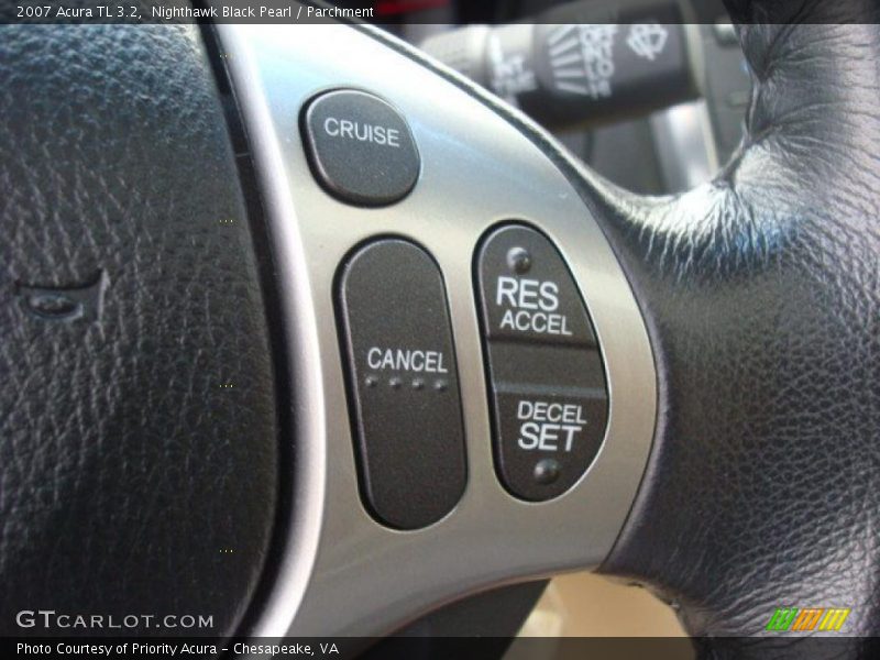 Nighthawk Black Pearl / Parchment 2007 Acura TL 3.2