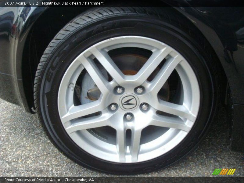 Nighthawk Black Pearl / Parchment 2007 Acura TL 3.2
