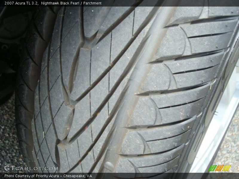 Nighthawk Black Pearl / Parchment 2007 Acura TL 3.2