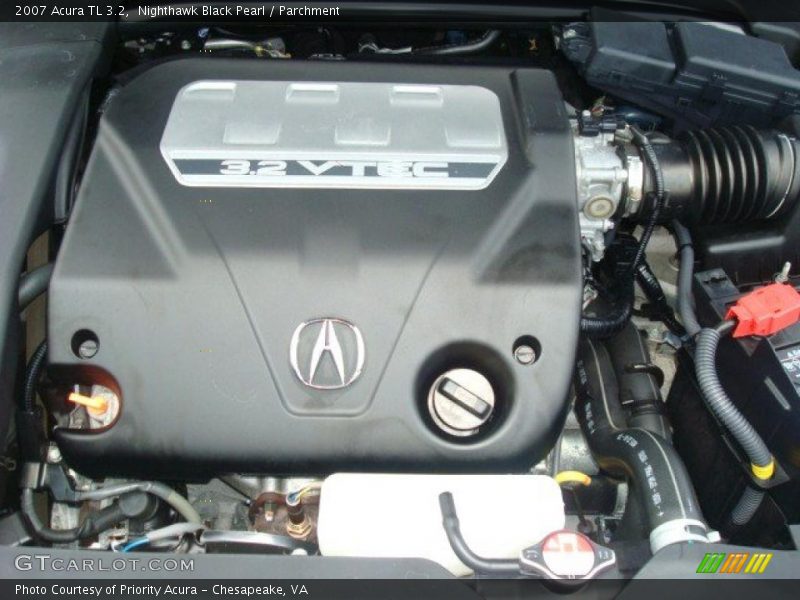Nighthawk Black Pearl / Parchment 2007 Acura TL 3.2