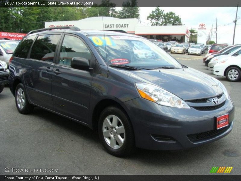 Slate Gray Metallic / Stone 2007 Toyota Sienna LE