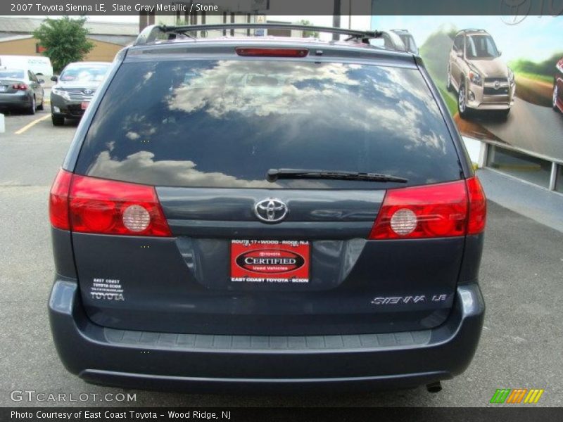 Slate Gray Metallic / Stone 2007 Toyota Sienna LE