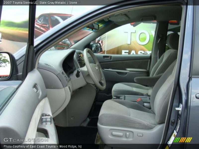 Slate Gray Metallic / Stone 2007 Toyota Sienna LE