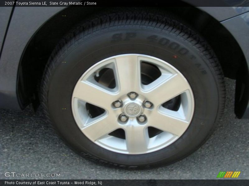 Slate Gray Metallic / Stone 2007 Toyota Sienna LE