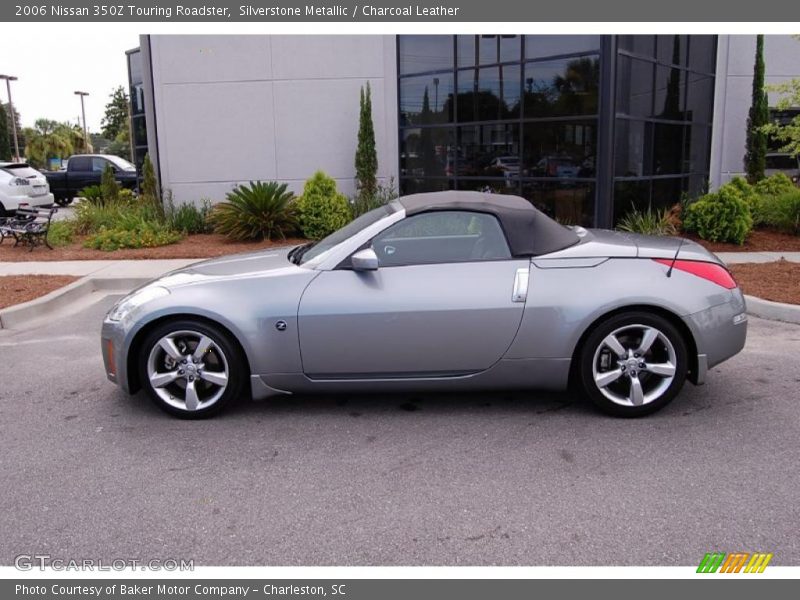 Silverstone Metallic / Charcoal Leather 2006 Nissan 350Z Touring Roadster