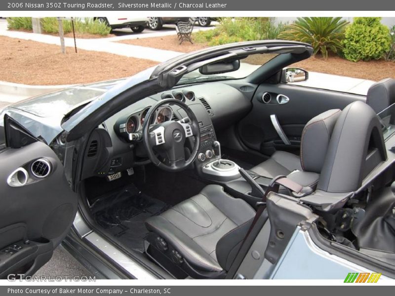 Silverstone Metallic / Charcoal Leather 2006 Nissan 350Z Touring Roadster