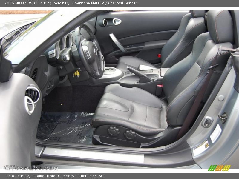 Silverstone Metallic / Charcoal Leather 2006 Nissan 350Z Touring Roadster