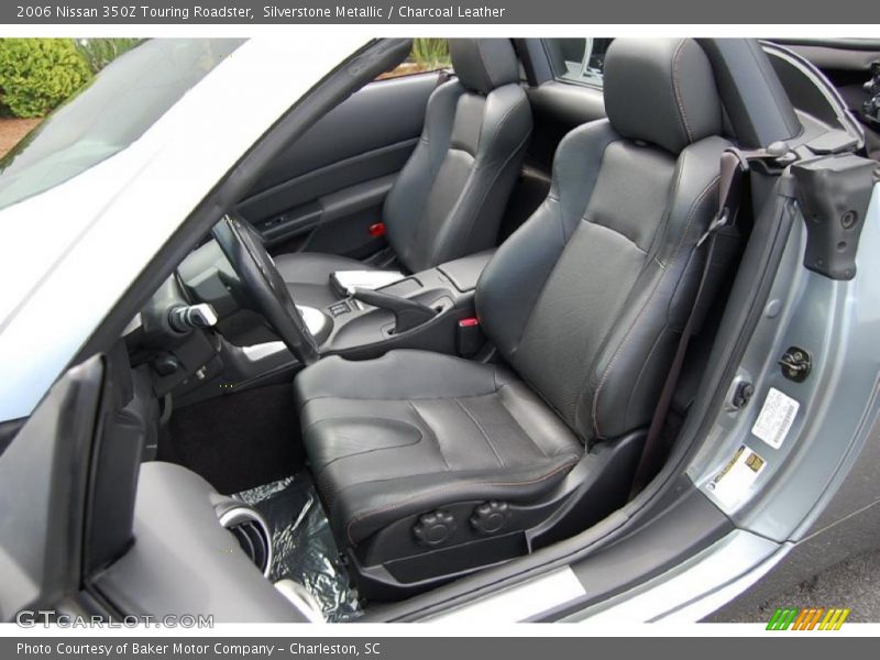 Silverstone Metallic / Charcoal Leather 2006 Nissan 350Z Touring Roadster