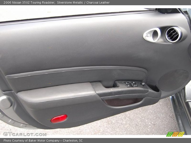 Silverstone Metallic / Charcoal Leather 2006 Nissan 350Z Touring Roadster