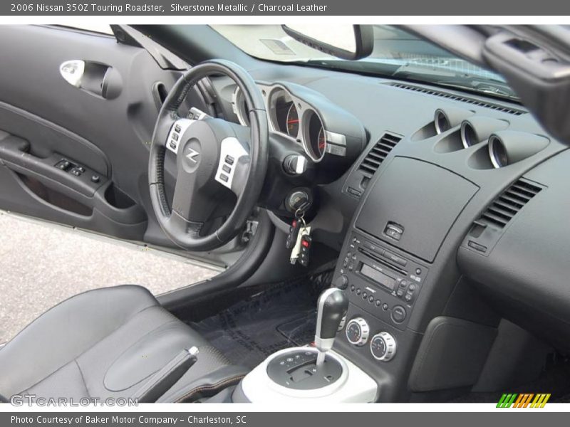 Silverstone Metallic / Charcoal Leather 2006 Nissan 350Z Touring Roadster