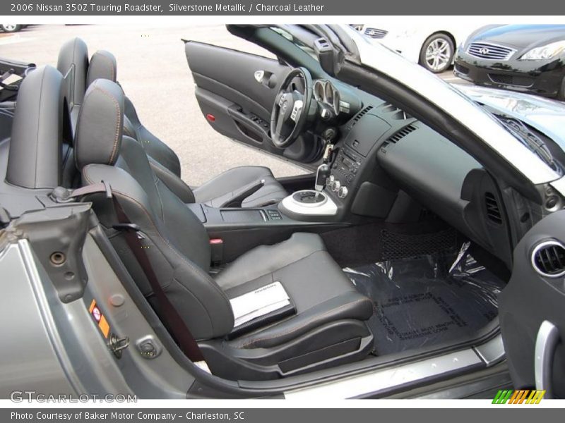 Silverstone Metallic / Charcoal Leather 2006 Nissan 350Z Touring Roadster