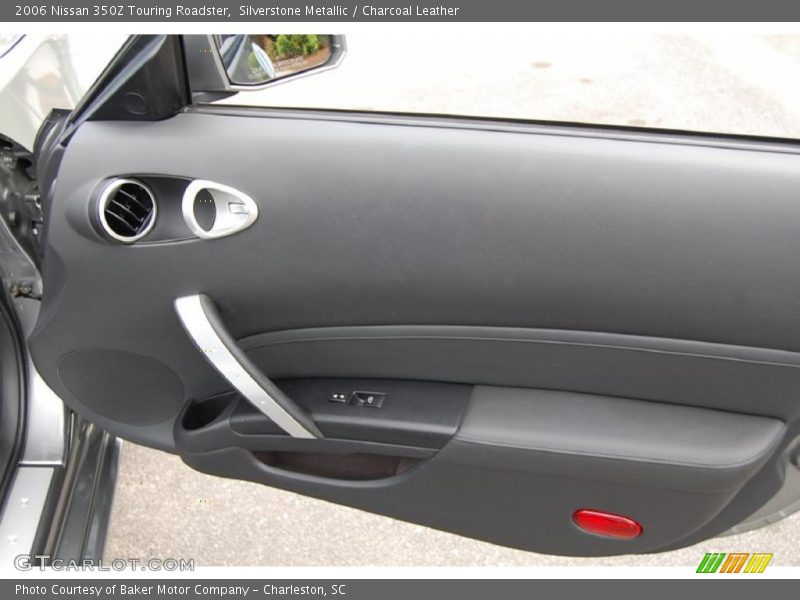 Silverstone Metallic / Charcoal Leather 2006 Nissan 350Z Touring Roadster