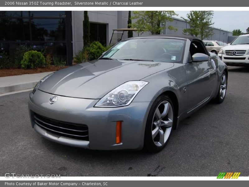 Silverstone Metallic / Charcoal Leather 2006 Nissan 350Z Touring Roadster