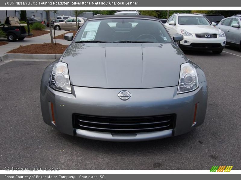 Silverstone Metallic / Charcoal Leather 2006 Nissan 350Z Touring Roadster