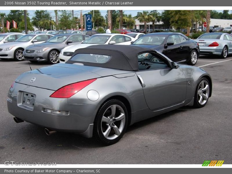 Silverstone Metallic / Charcoal Leather 2006 Nissan 350Z Touring Roadster