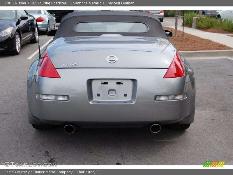 Silverstone Metallic / Charcoal Leather 2006 Nissan 350Z Touring Roadster