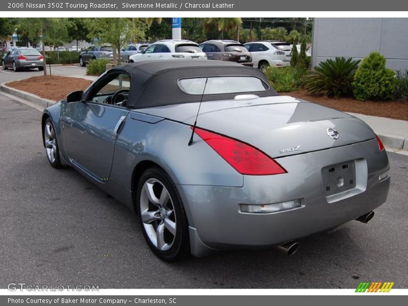 Silverstone Metallic / Charcoal Leather 2006 Nissan 350Z Touring Roadster