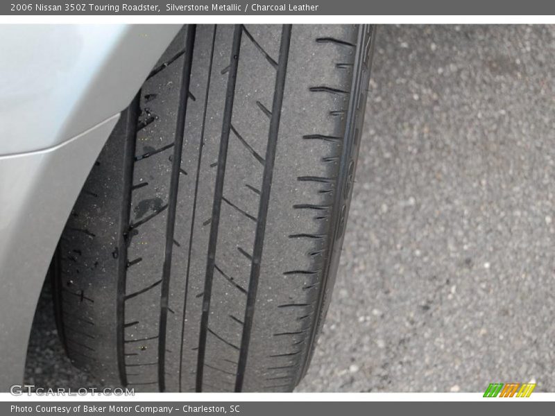 Silverstone Metallic / Charcoal Leather 2006 Nissan 350Z Touring Roadster