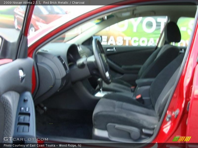 Red Brick Metallic / Charcoal 2009 Nissan Altima 2.5 S