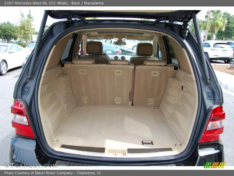 Black / Macadamia 2007 Mercedes-Benz ML 350 4Matic