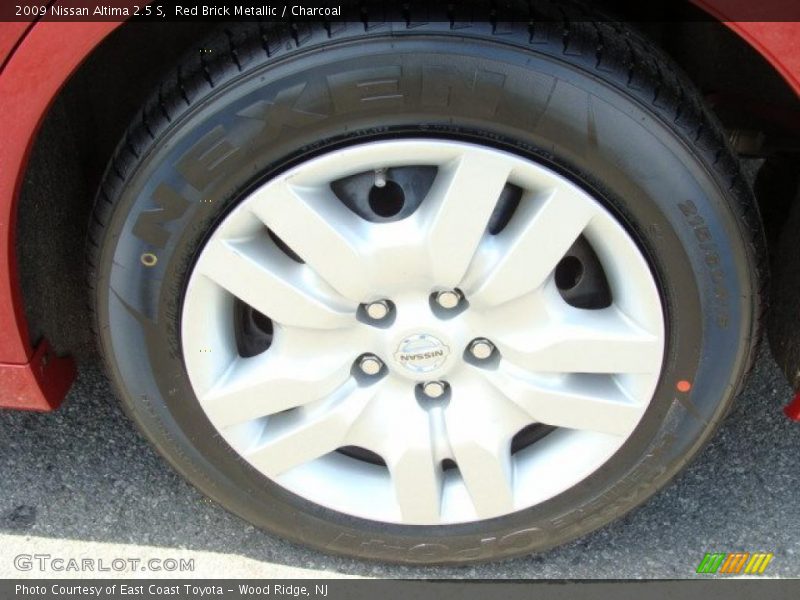 Red Brick Metallic / Charcoal 2009 Nissan Altima 2.5 S