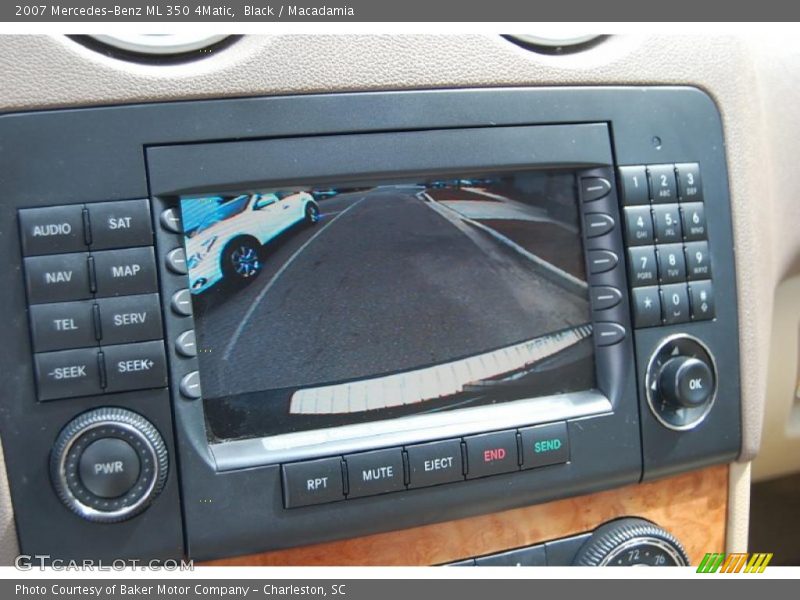 Black / Macadamia 2007 Mercedes-Benz ML 350 4Matic