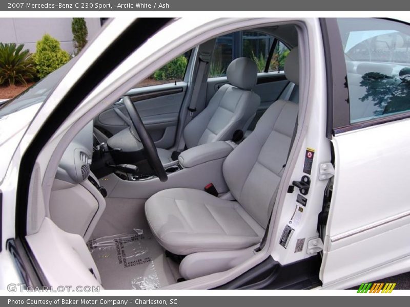 Arctic White / Ash 2007 Mercedes-Benz C 230 Sport