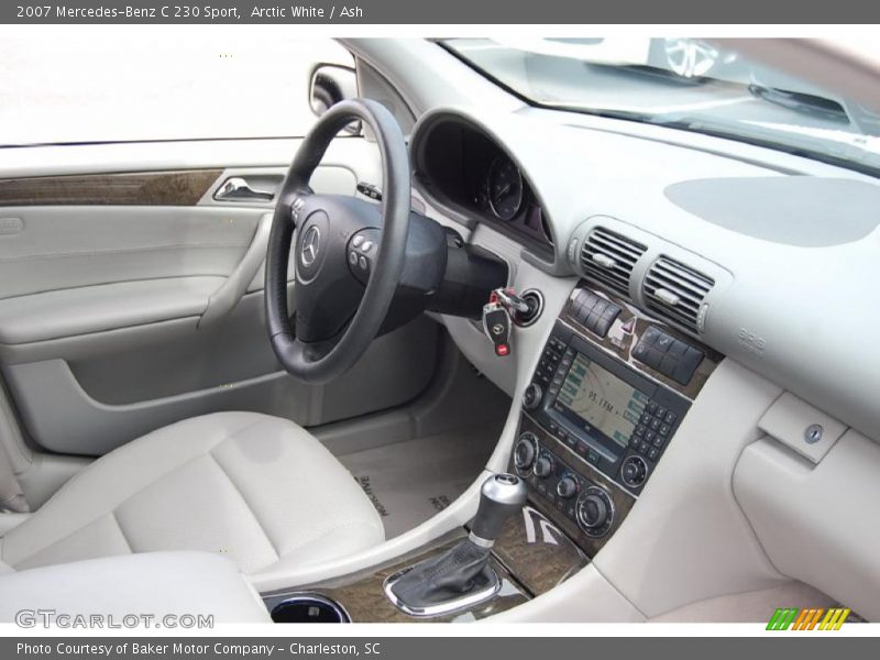 Arctic White / Ash 2007 Mercedes-Benz C 230 Sport