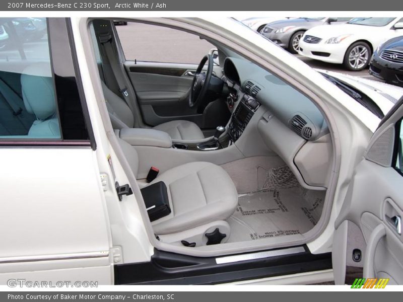 Arctic White / Ash 2007 Mercedes-Benz C 230 Sport