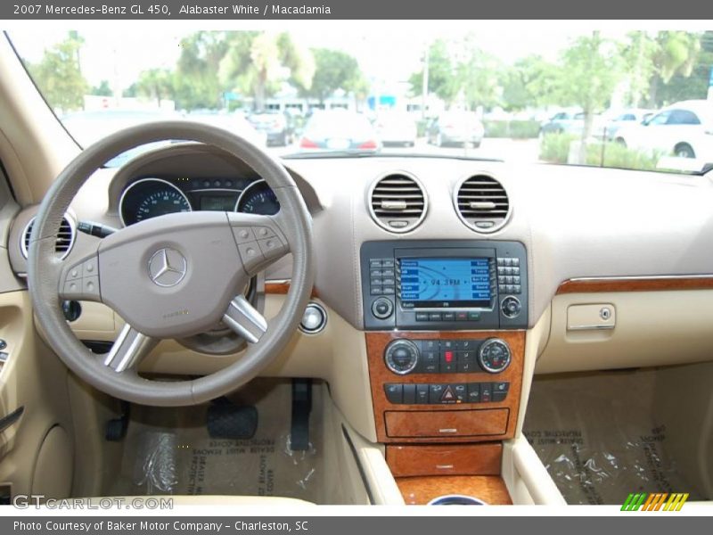 Alabaster White / Macadamia 2007 Mercedes-Benz GL 450
