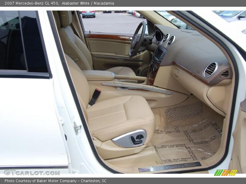 Alabaster White / Macadamia 2007 Mercedes-Benz GL 450