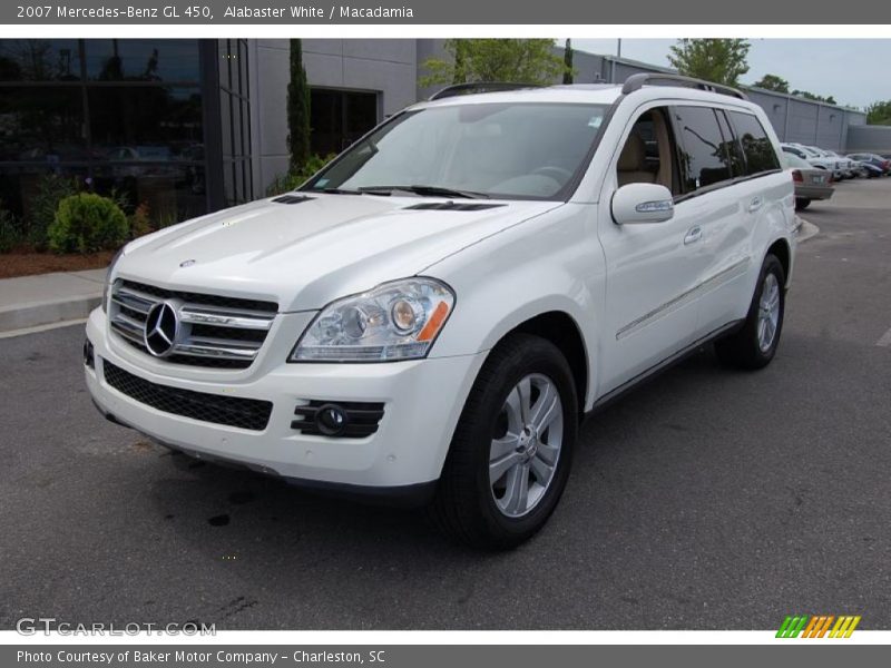Alabaster White / Macadamia 2007 Mercedes-Benz GL 450