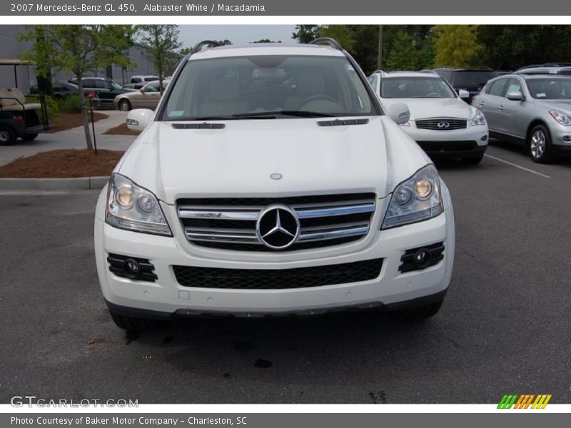 Alabaster White / Macadamia 2007 Mercedes-Benz GL 450