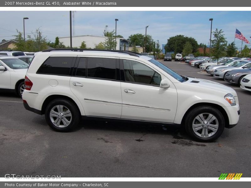 Alabaster White / Macadamia 2007 Mercedes-Benz GL 450